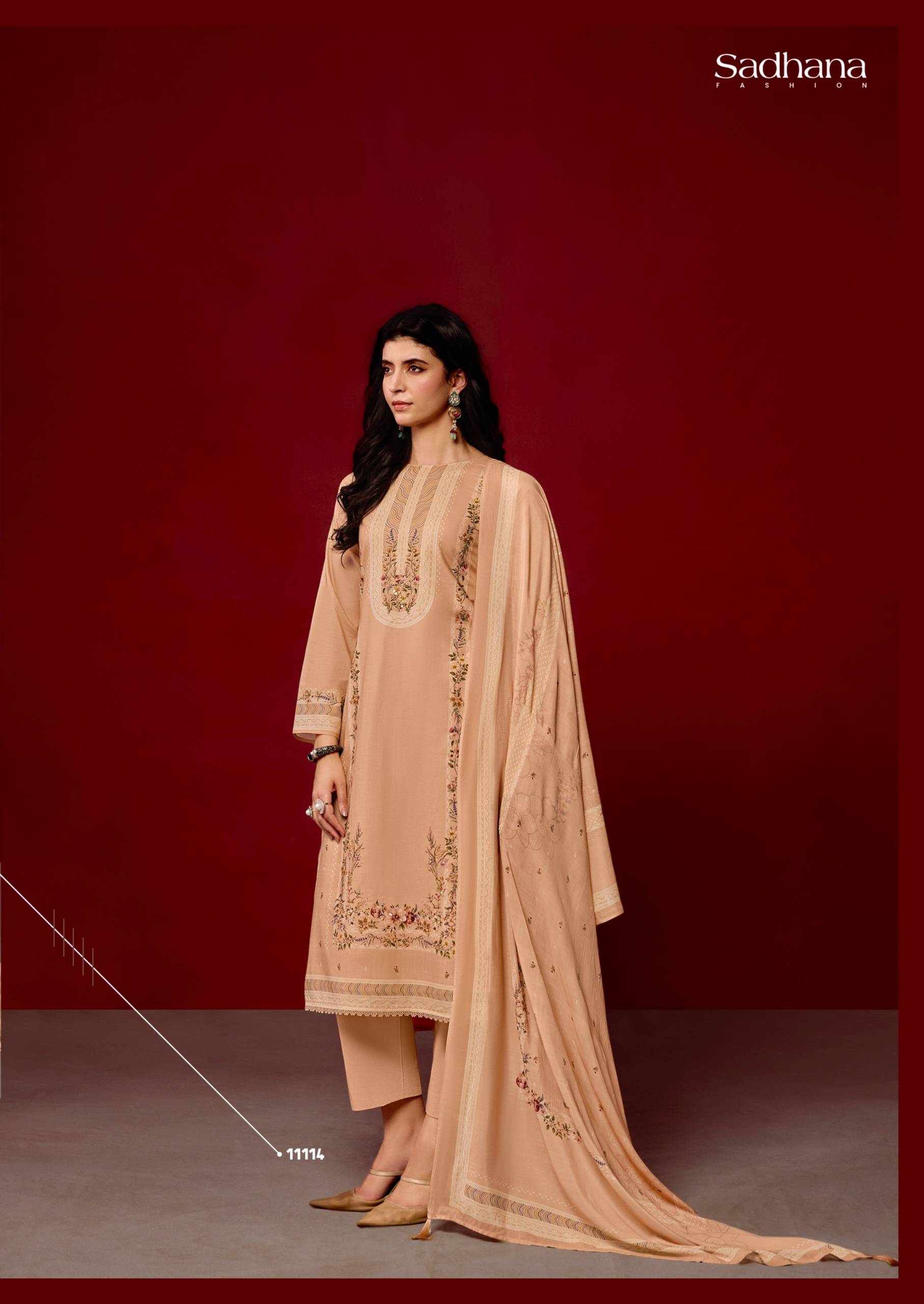 ROSALINA By SADHANA FASHION 11113 to 11118 Series Beautiful Pakistani Suits Colorful Stylish Fancy Casual Wear PURE MILANZ COTTON Dresses At Wholesale Price